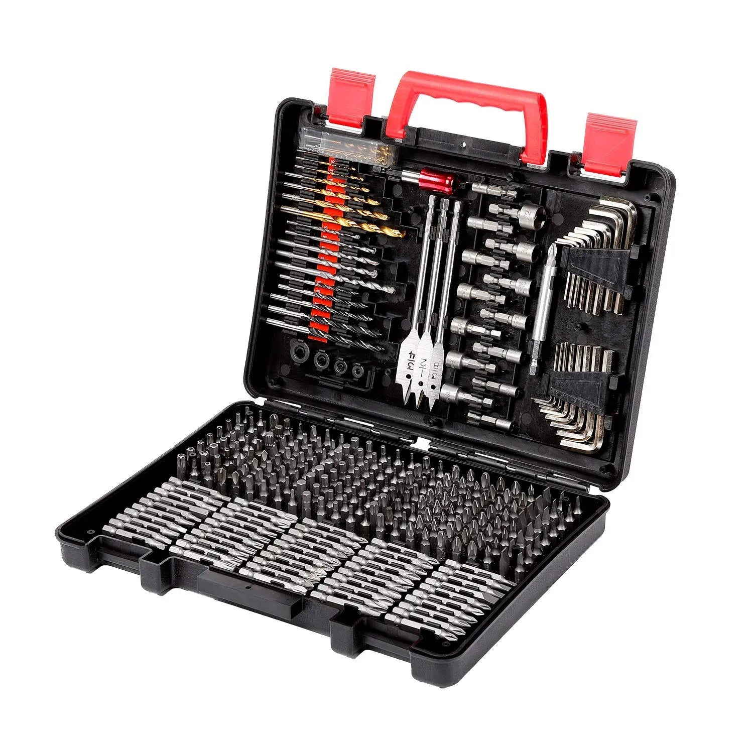 KingTool 318 PCS Drill Bit Set - HSS Cr-V Steel Accessories