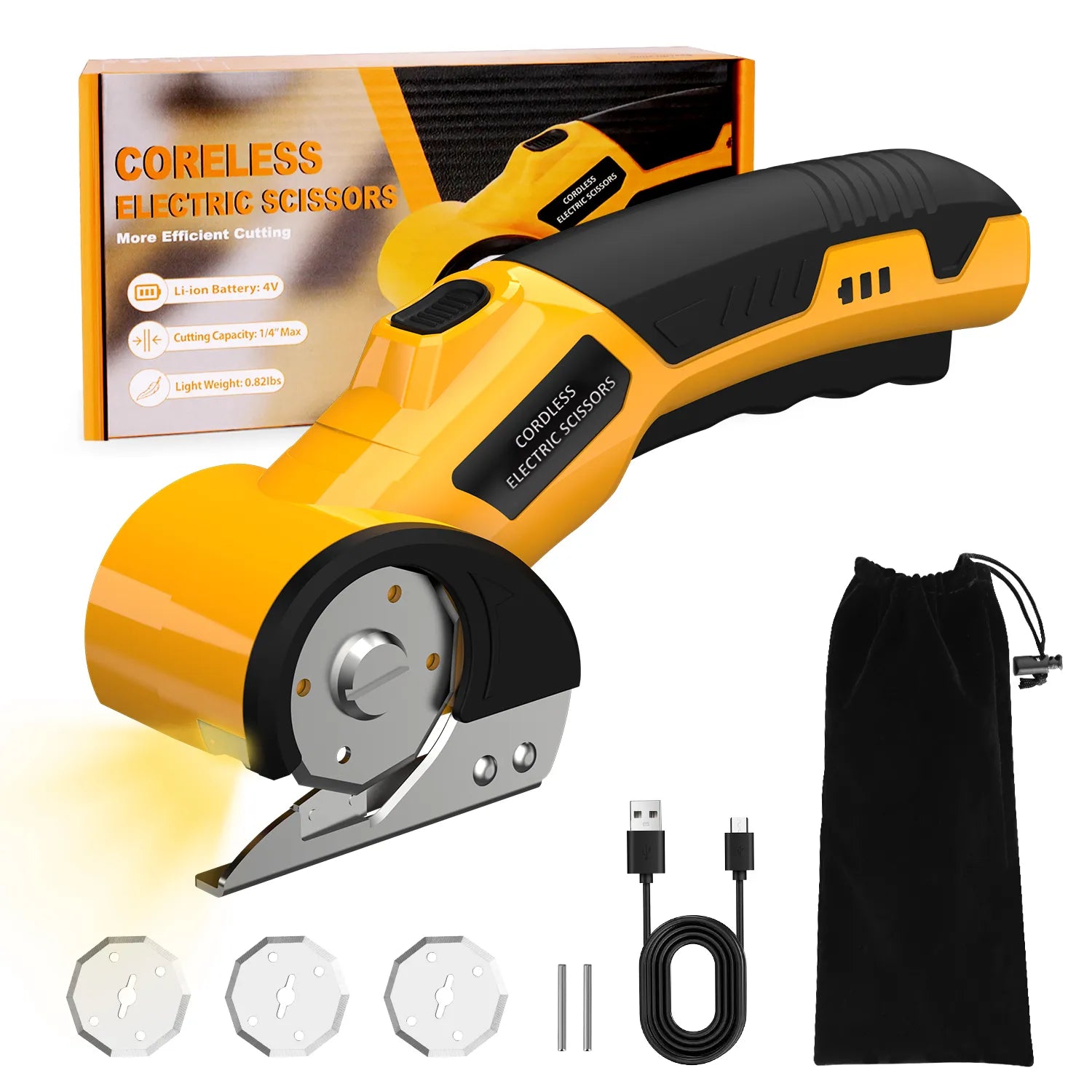 KingTool Cordless Cutter - Lightweight & USB Charging
