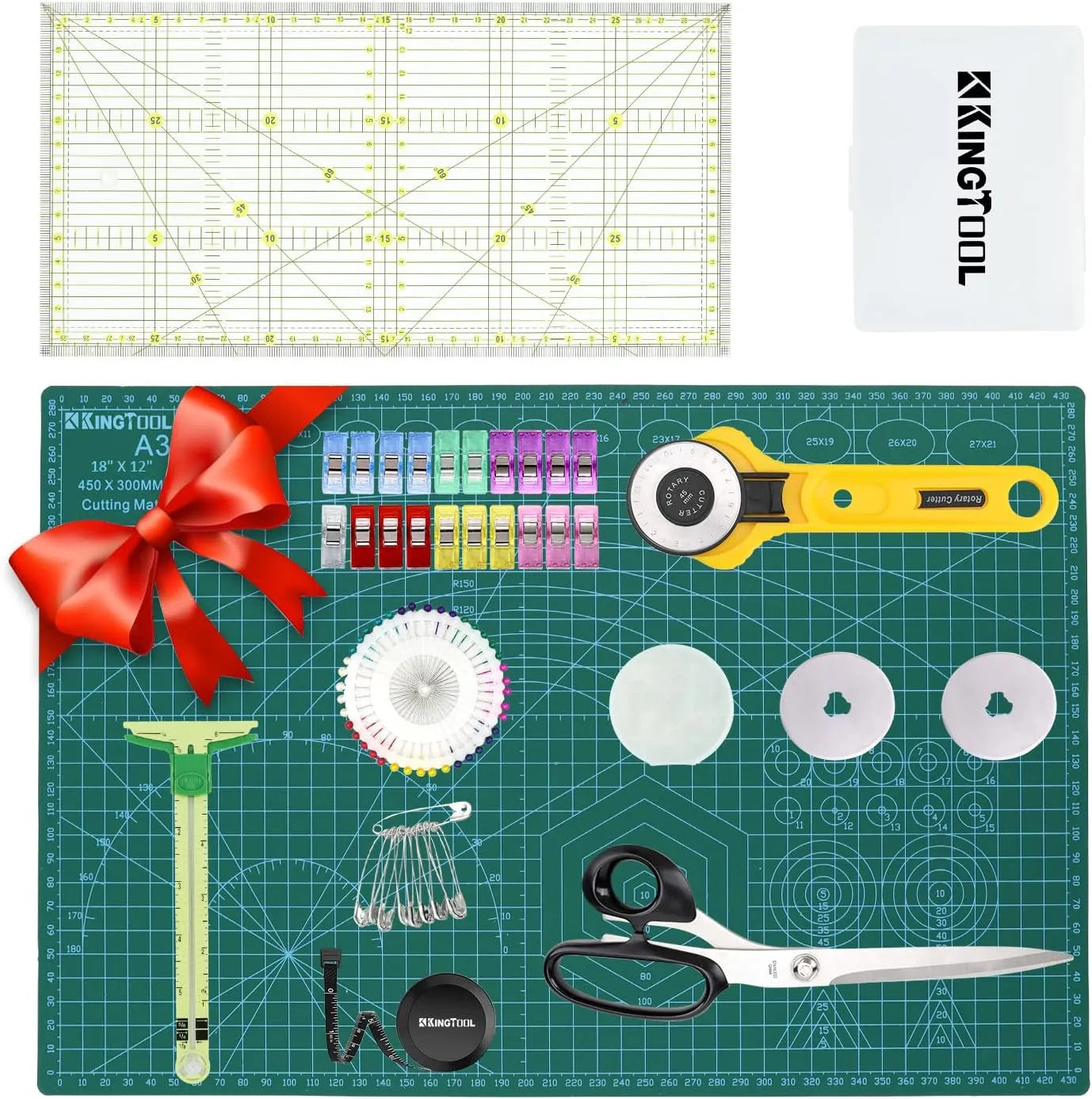 KingTool 78 PCS Sewing Kit - 45mm Rotary Cutter