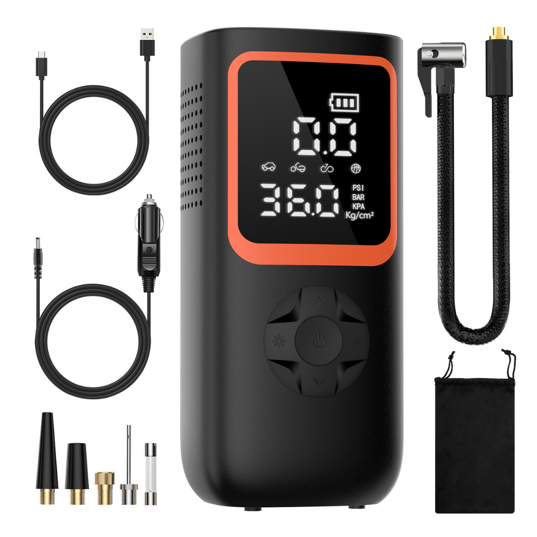 KingTool Portable Air Pump - 20000mAh, 150PSI for Cars & Inflatables